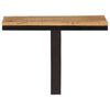 vidaXL Wall Shelf 40x30x32 cm Solid Wood Mango and Iron