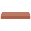 vidaXL Wall Shelf 2 pcs Red 40 x 23.5 x 4 cm Engineered Wood