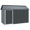vidaXL Bird Cage Anthracite 215 x 112 x 141 cm Galvanised steel