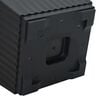 vidaXL Square Flower Pot 24 pcs Black 33 x 33 x 26 cm Plastic