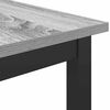 vidaXL Table Grey Sonoma 100 x 40 x 100.5 cm Engineered Wood and Steel