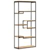 vidaXL Bookcase | Natural wood | Rough mango wood | Large | Bookcase