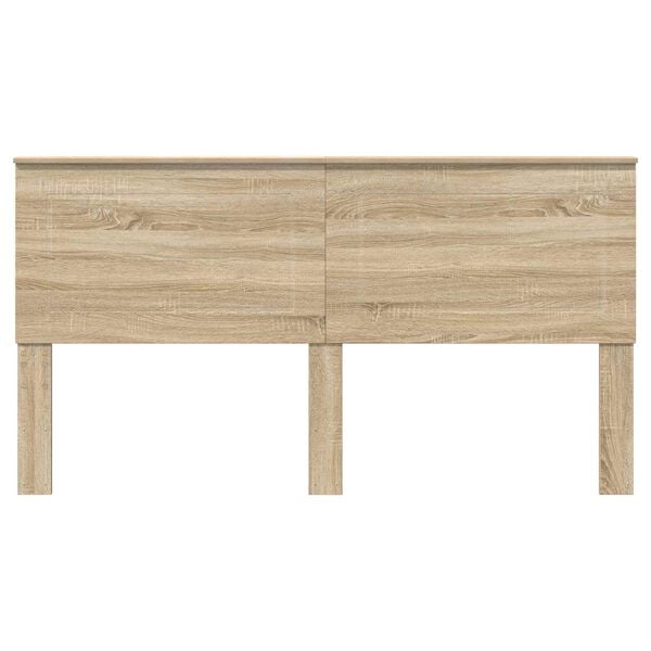 vidaXL Headboard Sonoma Oak 200 cm Engineered Wood