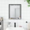 vidaXL Bathroom Mirror with Shelf Grey Sonoma 50x12x60 cm Engineered Wood