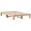 vidaXL Bed Frame without Mattress 120x200 cm Solid Wood Pine