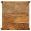 vidaXL Tray with Storage Brown 29 x 31 x 10 cm Solid Reclaim Wood