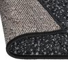 vidaXL Runner Rug BCF Anthracite 100x200 cm