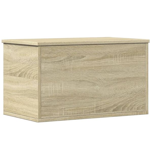 vidaXL Storage Box Sonoma Oak 60x35x35 cm Engineered Wood