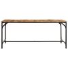 vidaXL Dining Table 180x90x75 cm Solid Wood Rough Mango