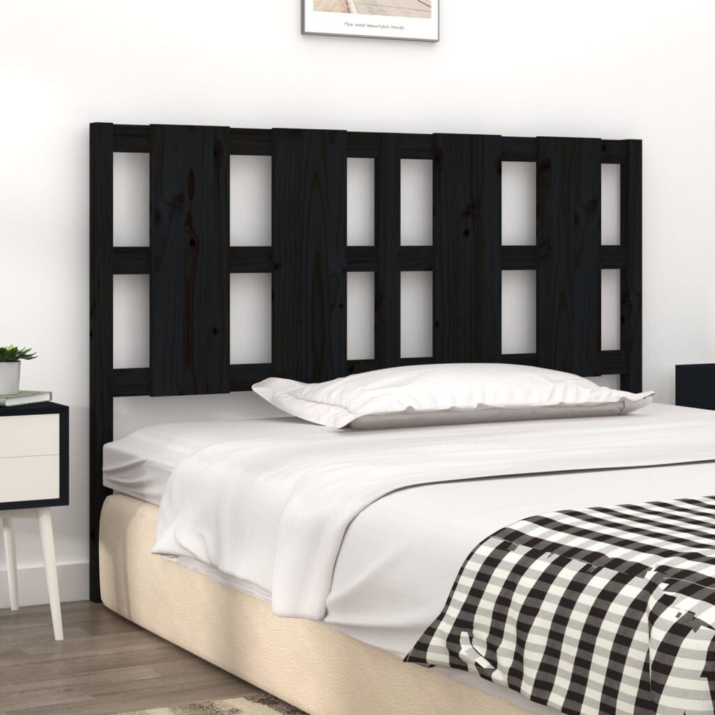 Black and white king headboard online