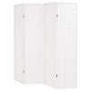 vidaXL Folding 4-Panel Room Divider Japanese Style 160x170 cm White