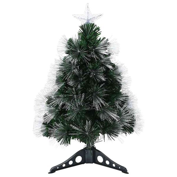 vidaXL Artificial Christmas Tree Green 64 cm PVC