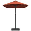 vidaXL Garden Parasol Terracotta 385 x 209 x 244 cm Fabric