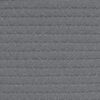 vidaXL Laundry Basket Grey and White &Oslash;60x36 cm Cotton