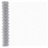 vidaXL Chain Link Fence 10 x 1.6 m Galvanised steel Silver