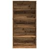 vidaXL Wardrobe Old Wood 100x50x200 cm Engineered Wood