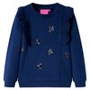 vidaXL Kids'Sweatshirt Navy 140
