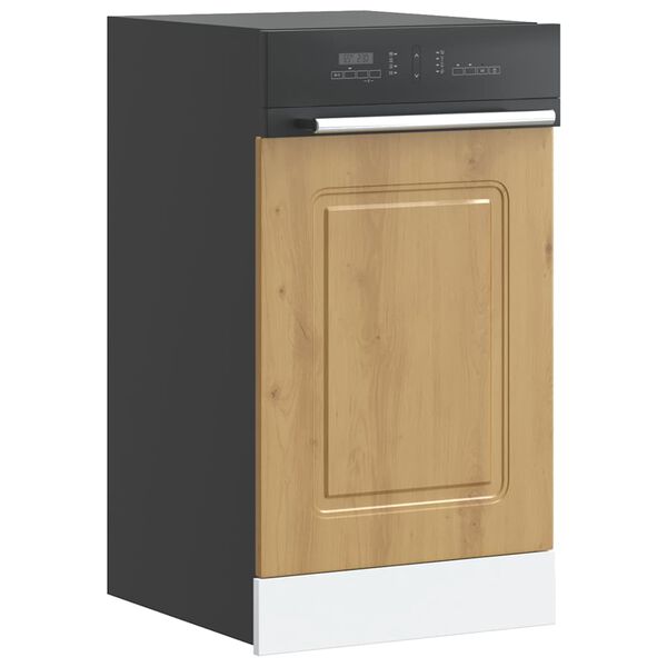 vidaXL Dishwasher Panel&nbsp;Kalmar&nbsp;Artisan Oak 45x1.5x67 cm Engineered Wood