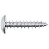 vidaXL Wood Screws 2 pcs Silver M4 x 20 mm Steel