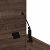 vidaXL Storage Box Brown Oak 40x42x46 cm Engineered Wood