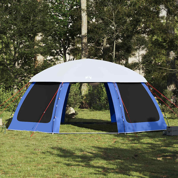 vidaXL Pool Tent with Removable Fly & Mesh Walls Azure Blue 690x690 cm