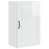 vidaXL Dishwasher Panel Kalmar High Gloss White 50 x 31 x 80 cm