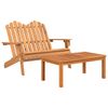 vidaXL 4 Piece Adirondack Garden Lounge Set Solid Wood Acacia