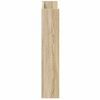 vidaXL Wall Shoe Cabinet Sonoma Oak 80x18x90 cm Engineered Wood