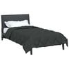 vidaXL Full Year Duvet Anthracite 220 x 140 cm Microfiber