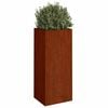 vidaXL Planter 32x29x75 cm Corten Steel
