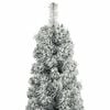 vidaXL Artificial Christmas Tree with 300 LEDs with Stand Green 270 cm