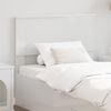 vidaXL Headboard with Headboard Gloss White 90 cm Engineered wood