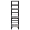 vidaXL Bookshelf Grey Sonoma 50x33x117.5 cm Engineered Wood