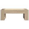 vidaXL Coffee Table Sonoma Oak 110 x 50 x 41 cm Engineered Wood