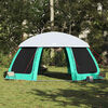 vidaXL Pool Tent with Removable Fly & Mesh Walls Sea Green 612x612 cm
