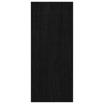 vidaXL Book Cabinet Black 40x30x71.5 cm Solid Pinewood