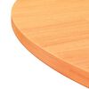vidaXL Table Top Round Wax Brown &Oslash;90x2.5 cm Solid Wood Pine
