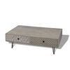 vidaXL Coffee Table 100x60x35 cm Grey