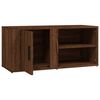 vidaXL TV Cabinet Brown Oak 80x31,5x36 cm Engineered Wood