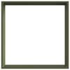vidaXL Lawn Edging 6 pcs Olive Green 50 x 50 x 13 cm Steel