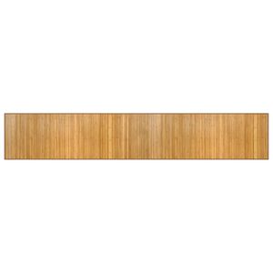 vidaXL Rug Rectangular Natural60x400 cm Bamboo