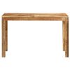 vidaXL Dining Table Brown 60 x 120 x 76 cm Solid Mango Wood