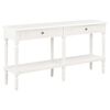 vidaXL Sideboard White 150x35x77 cm Solid Wood