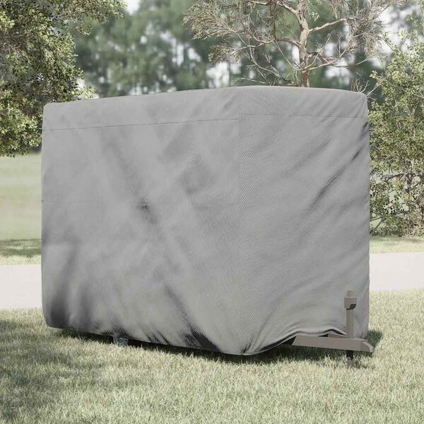 vidaXL Horse Trailer Cover Grey 334x148x230 cm Non-woven Fabric