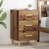 vidaXL Bedside Cabinet Old Wood 40 x 40 x 66 cm Engineered Wood