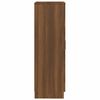 vidaXL Shoe Cabinet Brown Oak 55x35x108 cm Engineered Wood
