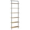 vidaXL Bookshelf 6-Tier 60 x 24 x 203 cm Engineered wood Artisan Oak