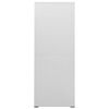 vidaXL Filing Cabinet Light Grey 46x62x164 cm Steel