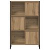 vidaXL Book Cabinet Artisian Oak 68 x 30 x 108.5 cm Engineered Wood
