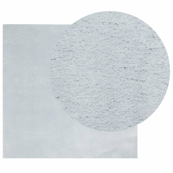 vidaXL Rug HUARTE Short Pile Soft and Washable Blue 240x240 cm